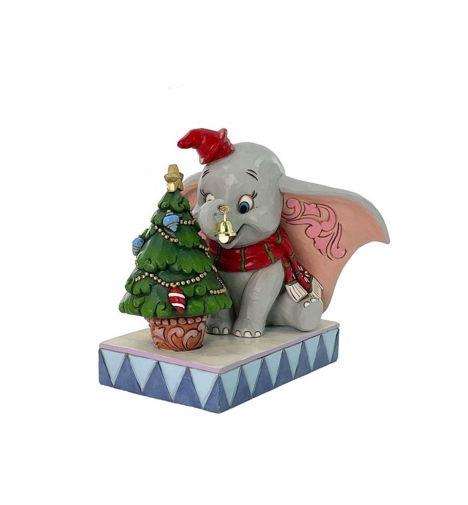 Figurine Dumbo et le sapin de Noël - Disney Traditions