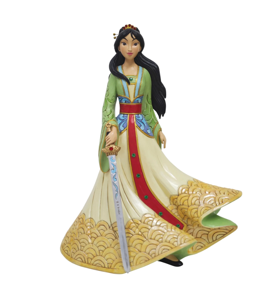 Figurine Deluxe Mulan New  Courage and Honor - Disney Traditions