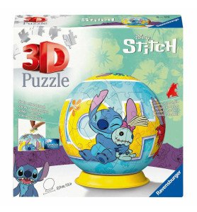 Puzzle 3D rond Stitch 72 pièces- Ravensburger