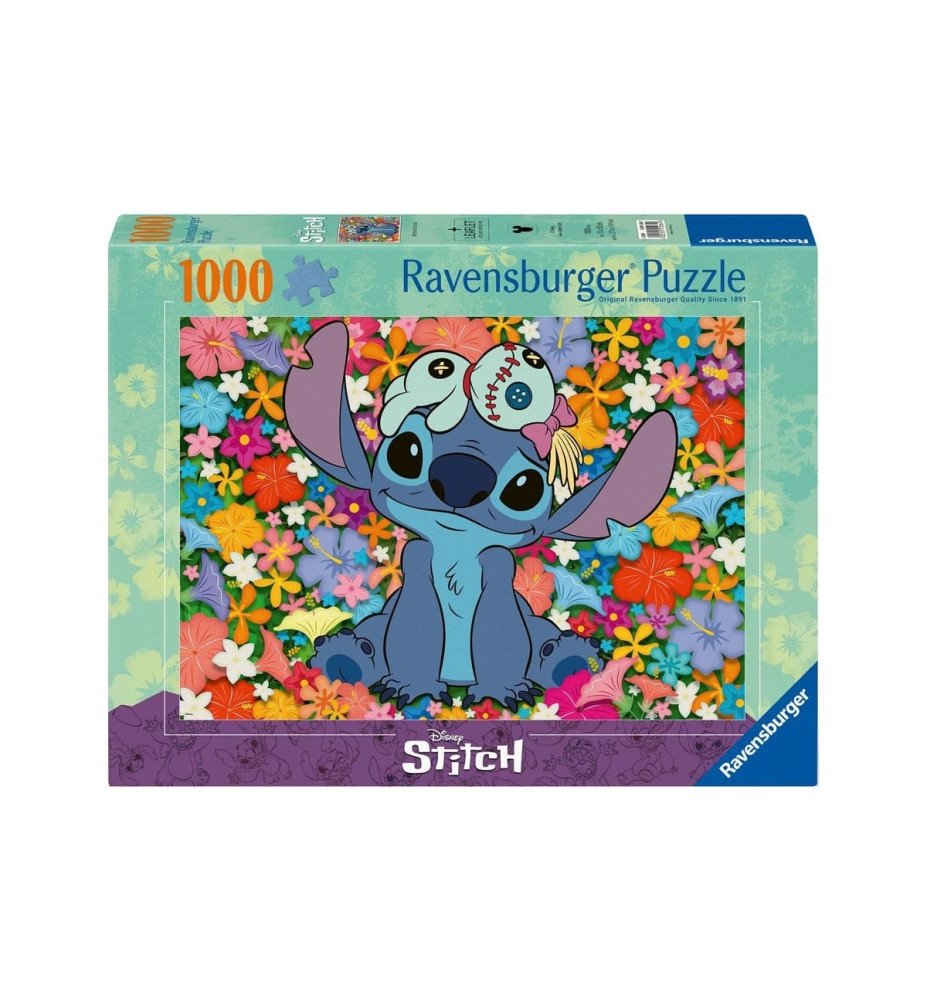 Puzzle 1000 pièces Stitch et Souillon - Ravensburger