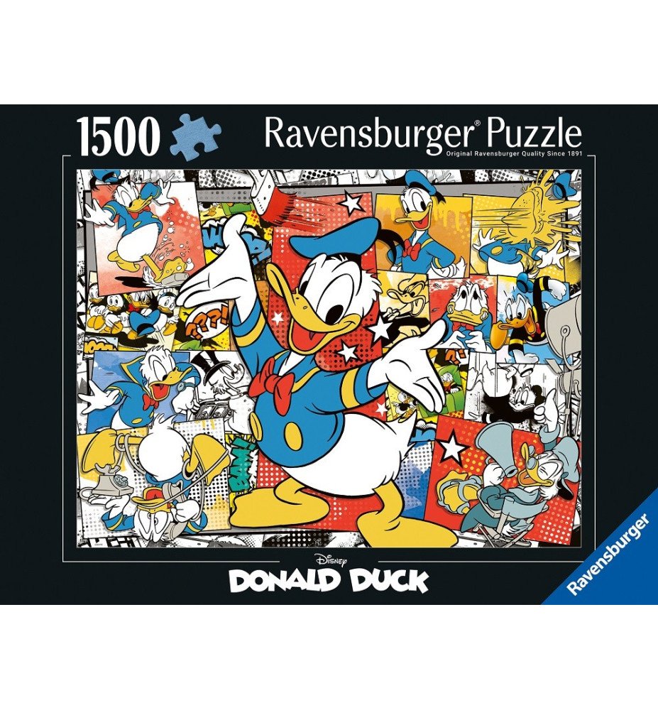 Puzzle 1500 Pièces Donald Duck 90 Ans - Ravensburger