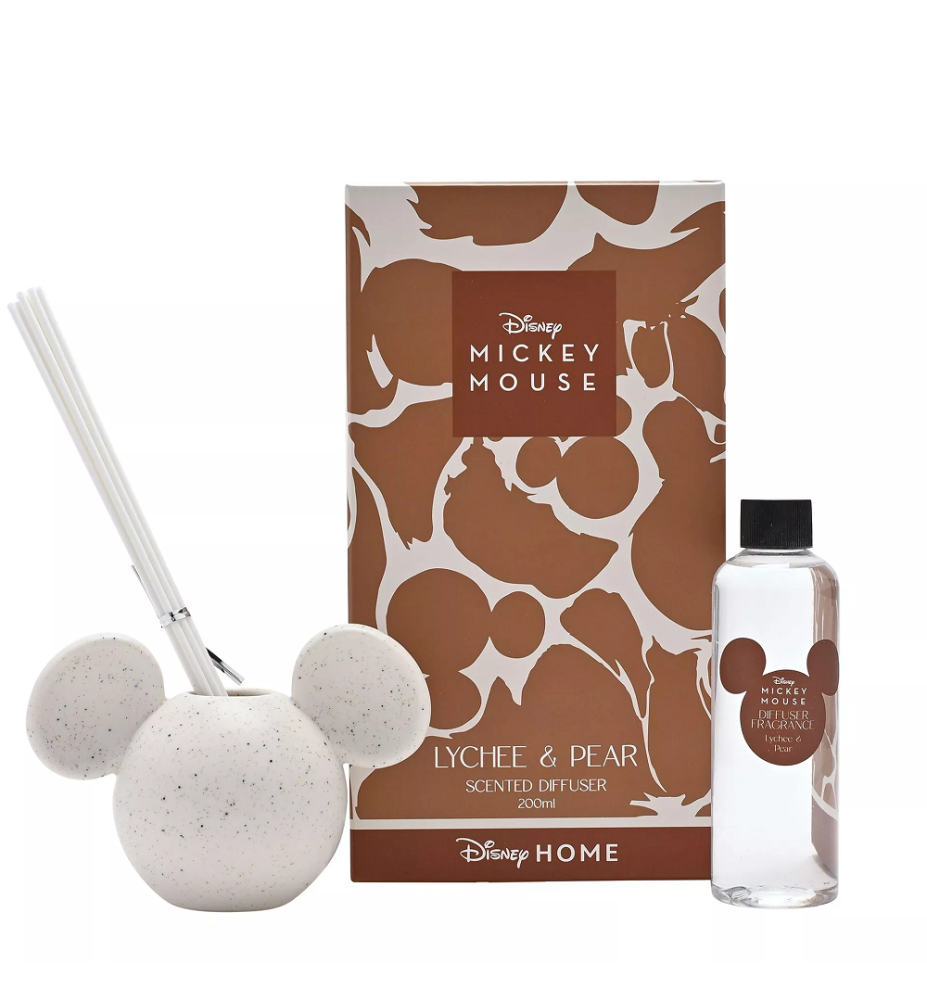 Diffuseur de parfum Mickey Blanc - Parfum Litchi & Poire