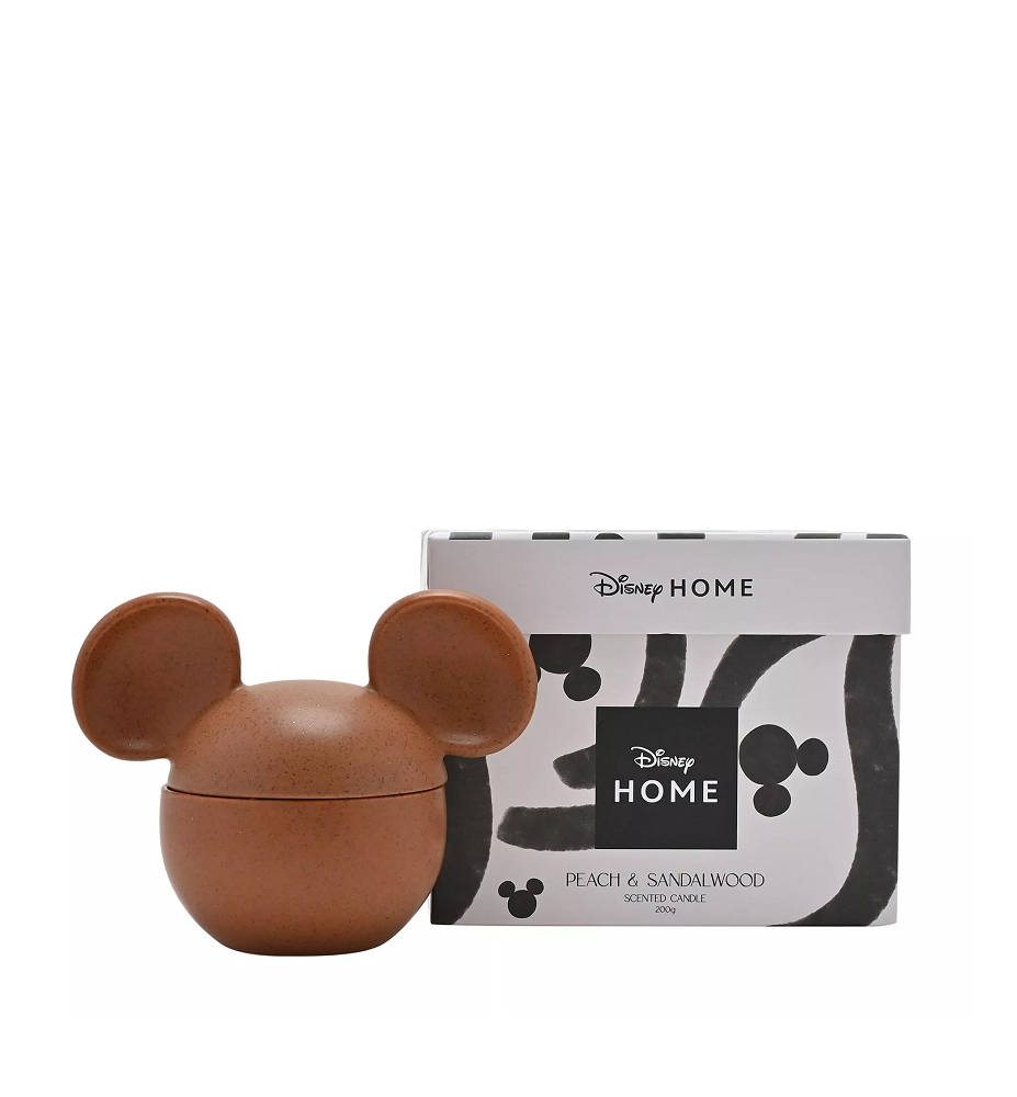 Bougie parfumée Couleur terracotta - Parfum Pêche et Bois de Santal