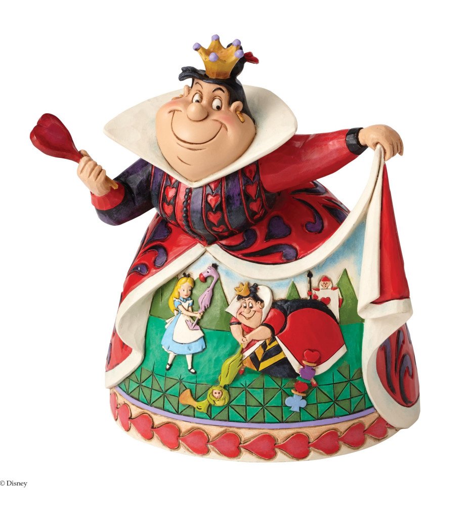 Figurine La Reine de Cœur Alice aux pays des merveilles - Disney Traditions