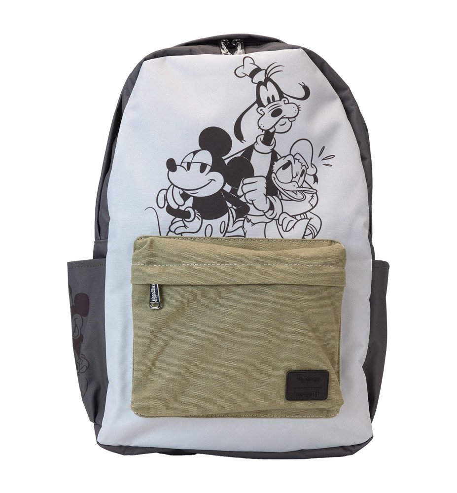 Sac à dos Mickey and Friends canva et Nylon Fullsize - Loungefly