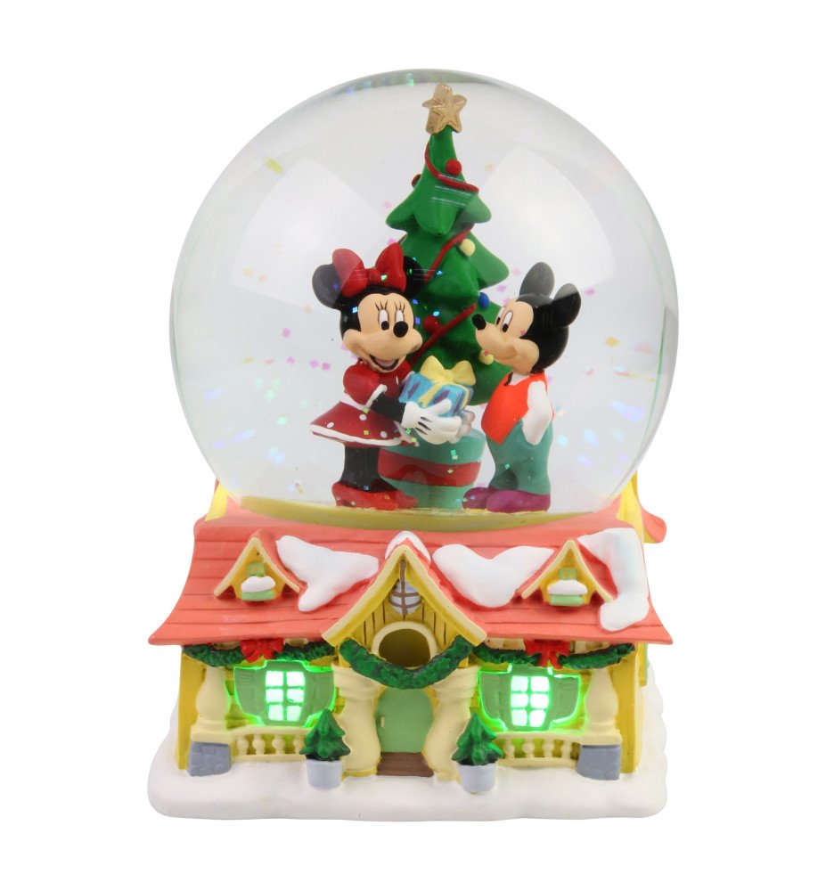 Snowglobe Mickey et Minnie
