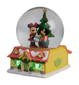 Snowglobe Mickey et Minnie