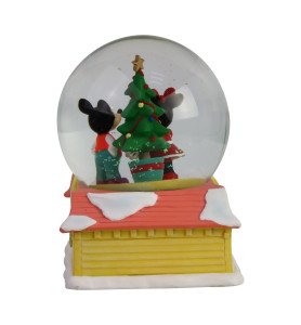 Snowglobe Mickey et Minnie