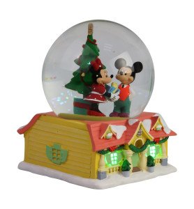 Snowglobe Mickey et Minnie