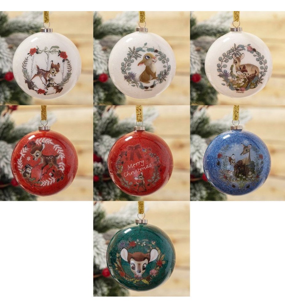 Set de 7 Boules Bambi