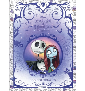 Livre Coloriage L'étrange Noel de Mr Jack - Hachette