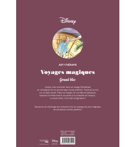 Livre coloriage Voyages Magiques - Hachette