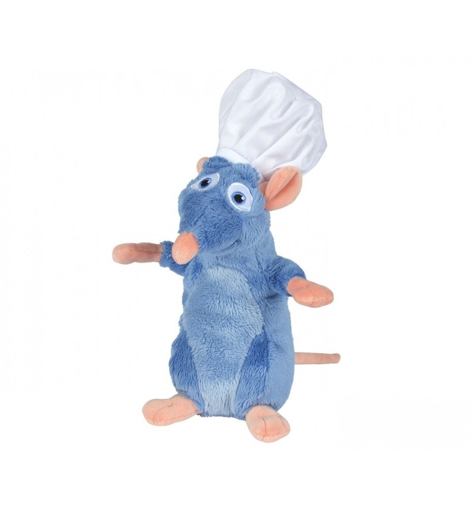 Peluche Rémi avec toque 20 cm - Ratatouille