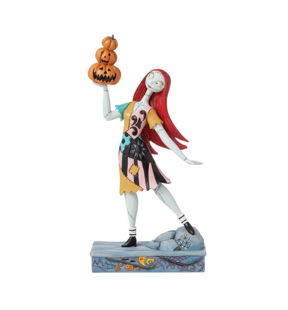 Figurine Sally avec citrouille - Disney Traditions