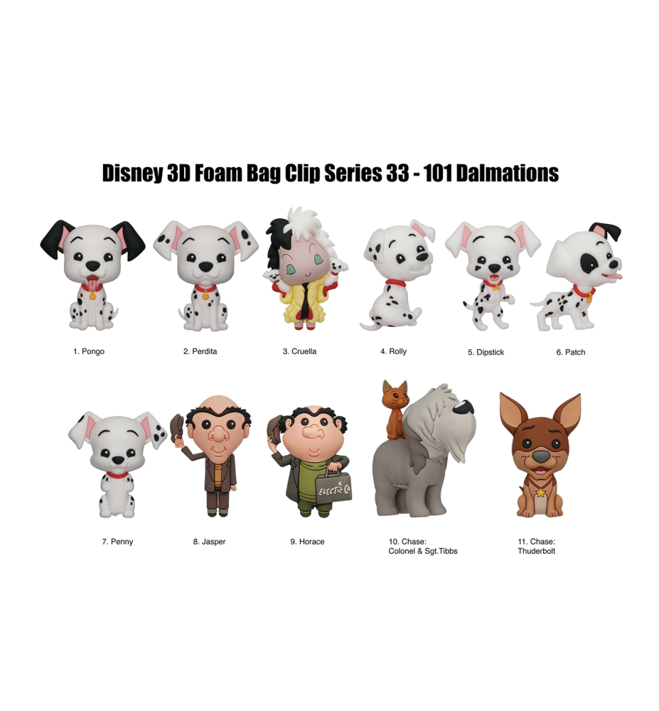 Porte clés Mystère Les 101 Dalmatiens - Disney