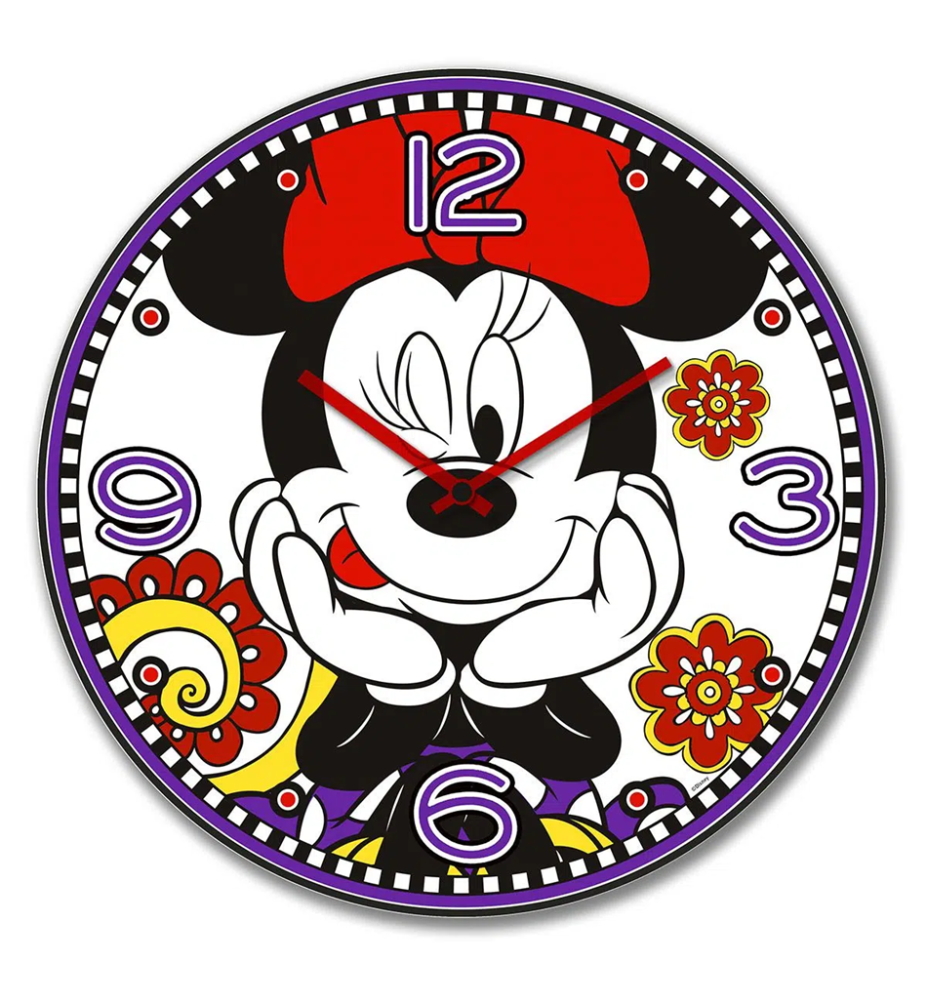 Horloge Minnie Mouse 35 cm - Collection Forever & Ever