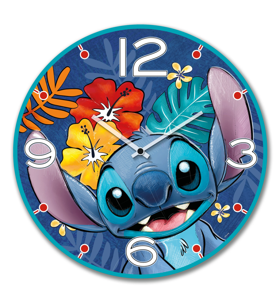 Horloge Stitch Bleue 35 cm - Collection Disney Home