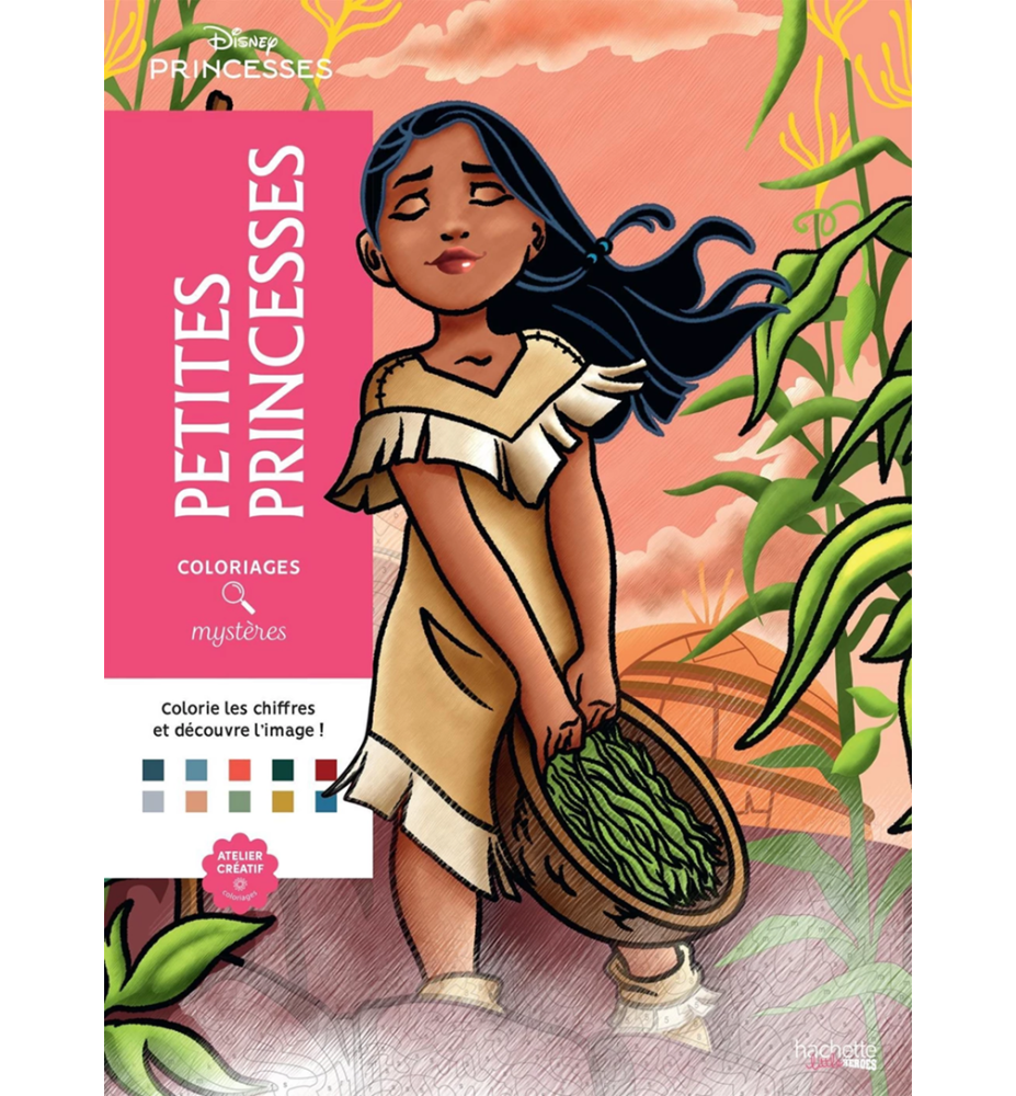 Livre de coloriage Petites princesses - Hachette