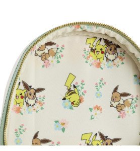 Sac à dos Pokémon Pikachu et Evoli Floral - Loungefly