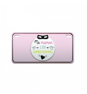 Magnet métal Super Maman
