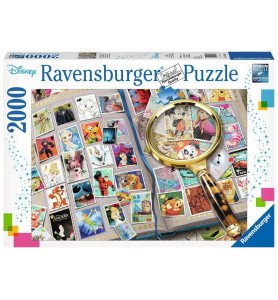Puzzle 2000 pièces Mes Timbres préférés Disney