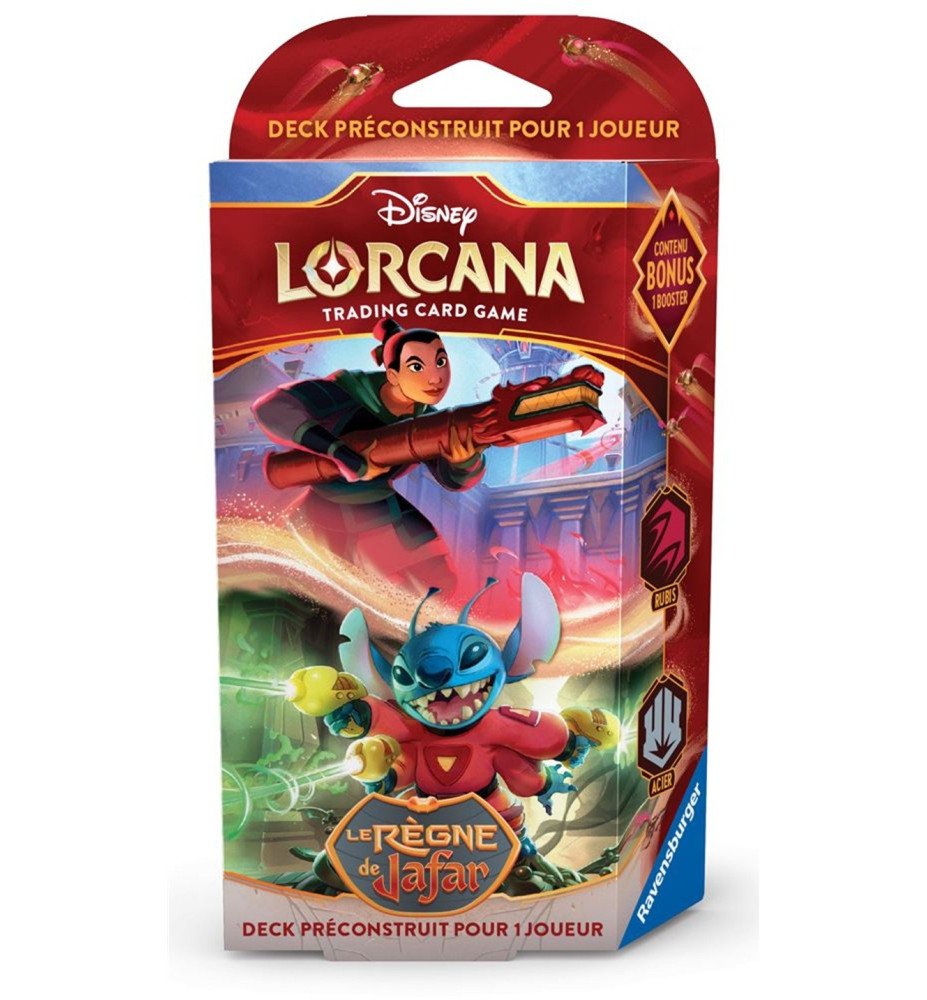 Deck de démarrage Chapitre 8 Mulan et Stitch - Le règne de jafar
