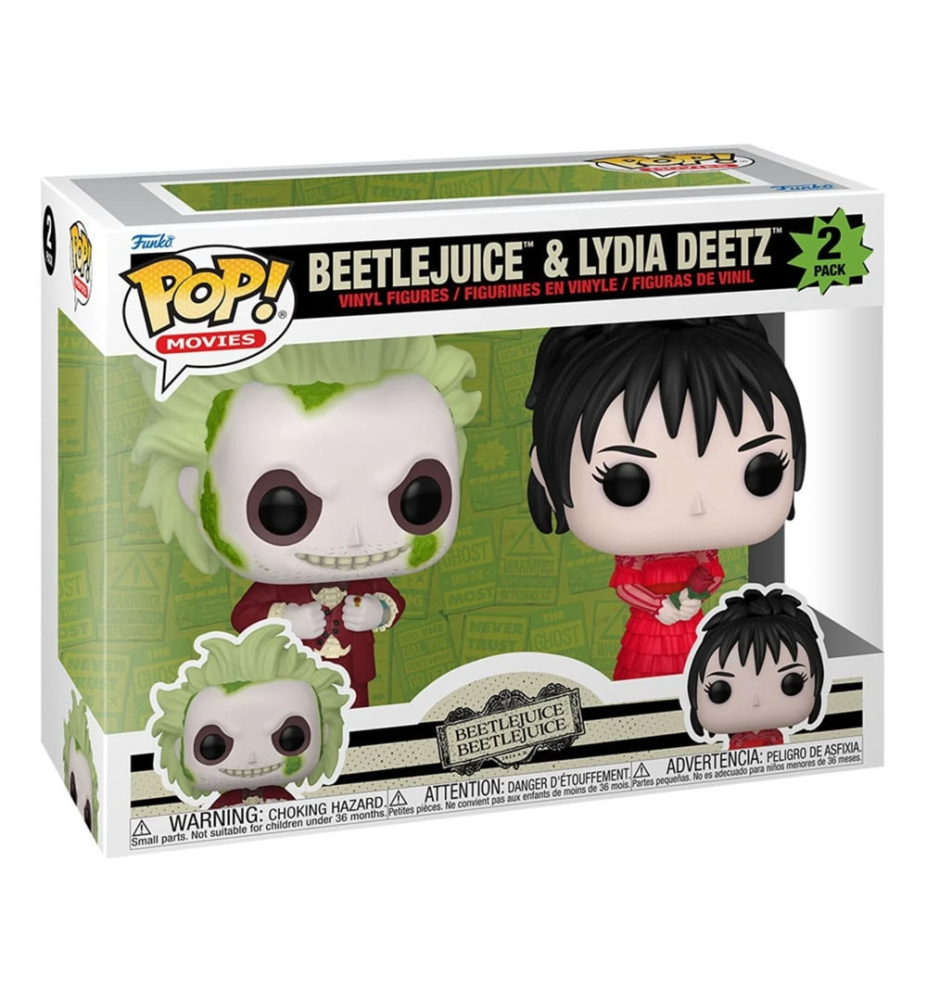 Pop Movie Beetlejuice et Lydia Deetz  - Beetlejuice 2