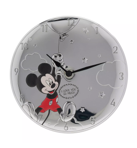Horloge Mickey argenté - Disney Home