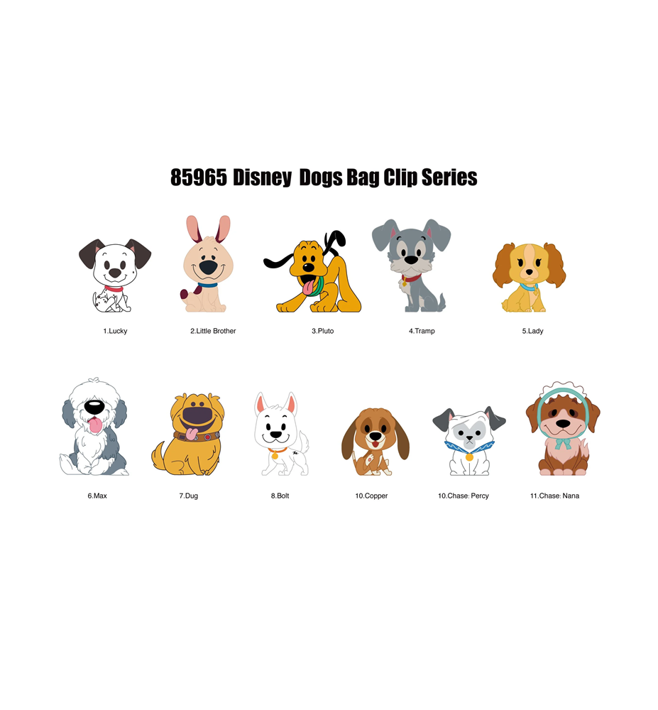Porte clés Mystère Les Chiens Disney - Disney