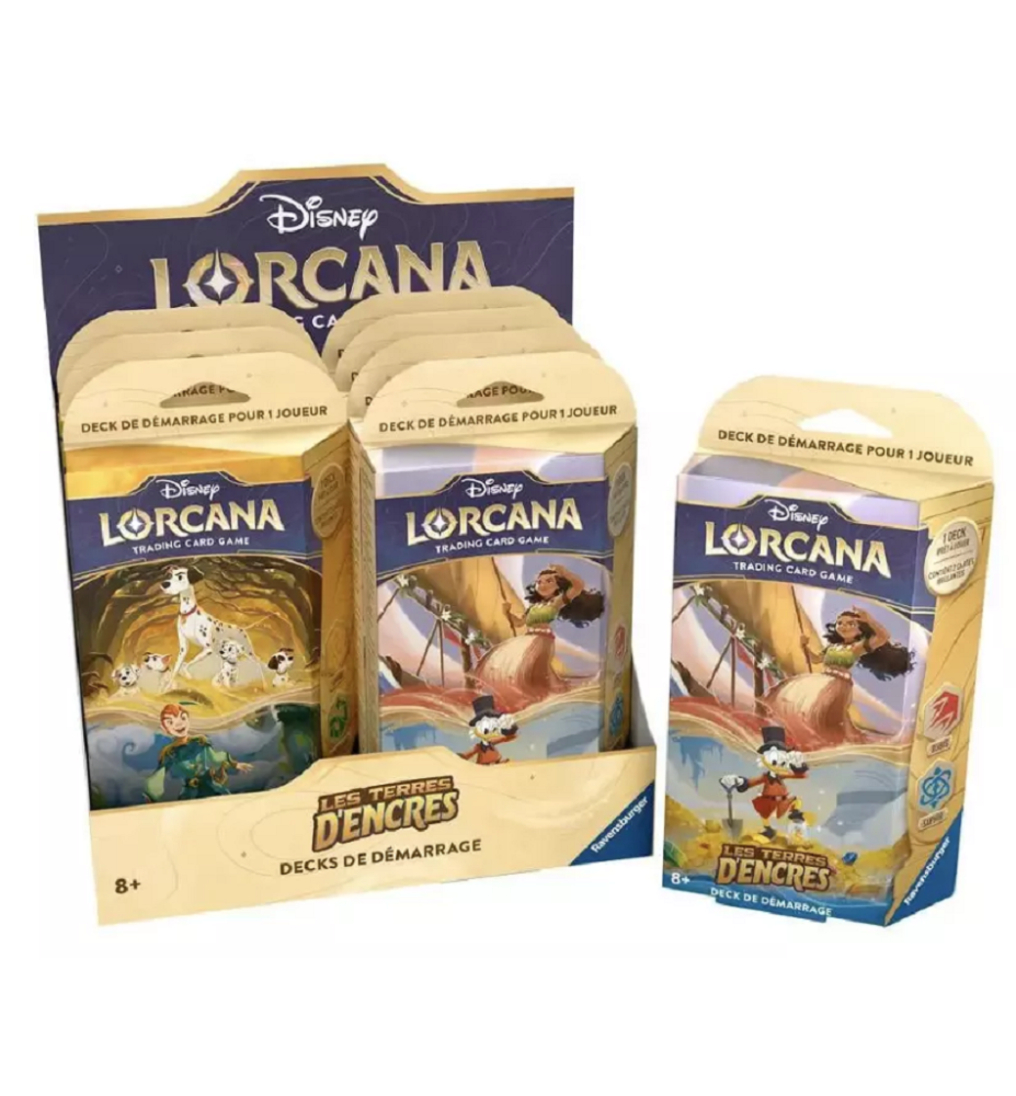 Deck de démarrage Lorcana Chapitre 3 - Les terres d'encres