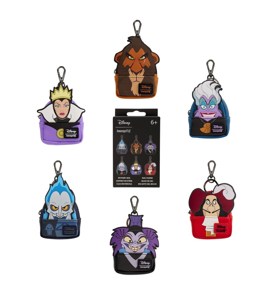Mystery bag charm Villains - Loungefly