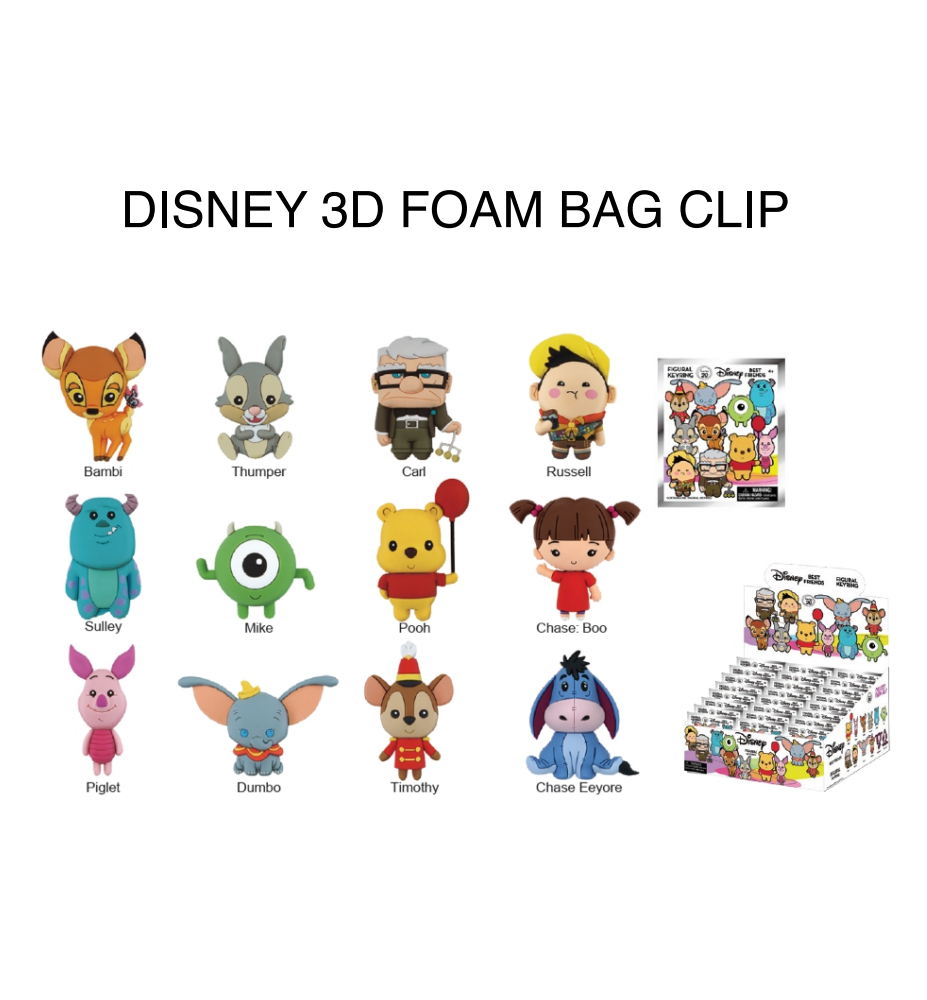 Porte clés Mystère Best Friends 3D - Disney