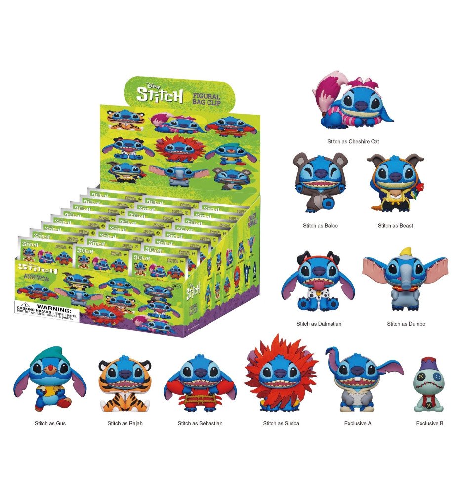 Porte clés Mystère Stitch Costume - Lilo et Stitch