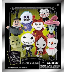 Porte clés Mystère en Peluche L'étrange Noël de Mr Jack - Disney