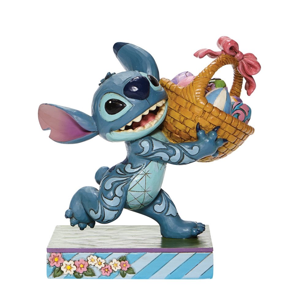 Figurine Stitch Pâques - Disney Traditions