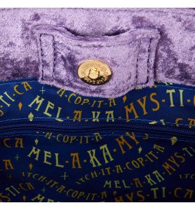 Sac à main Hocus Pocus velvet broom - Loungefly