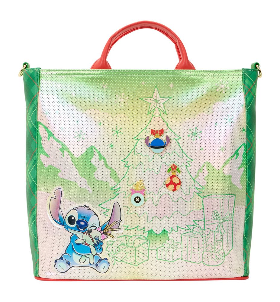Tote Crossbody Bag Lilo & Stitch Holiday - Loungefly