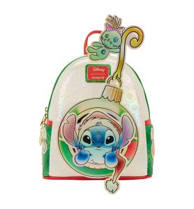 Sac à Dos Stitch & Souillon Iridescent Holiday Ornament - Loungefly