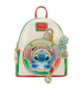 Sac à Dos Stitch & Souillon Iridescent Holiday Ornament - Loungefly