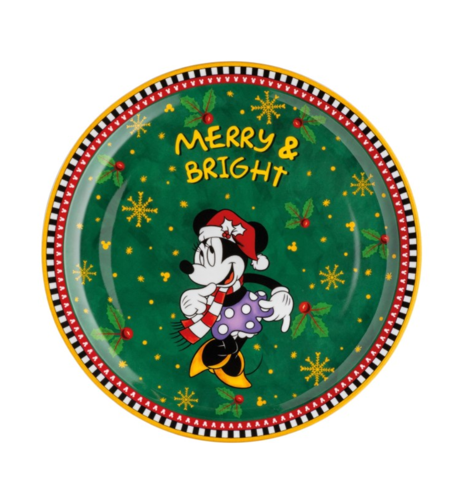 Plat Assiette Minnie Mouse - Winter Magic
