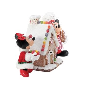 Figurine Mickey et Minnie Gingerbread house -  Département 56