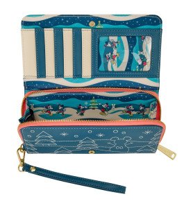 Portefeuille Mickey and Minnie Holliday - Loungefly