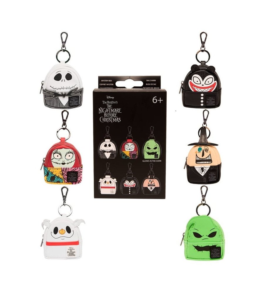 Mystery Bag charm L'étrange Noël de Mr Jack - Loungefly