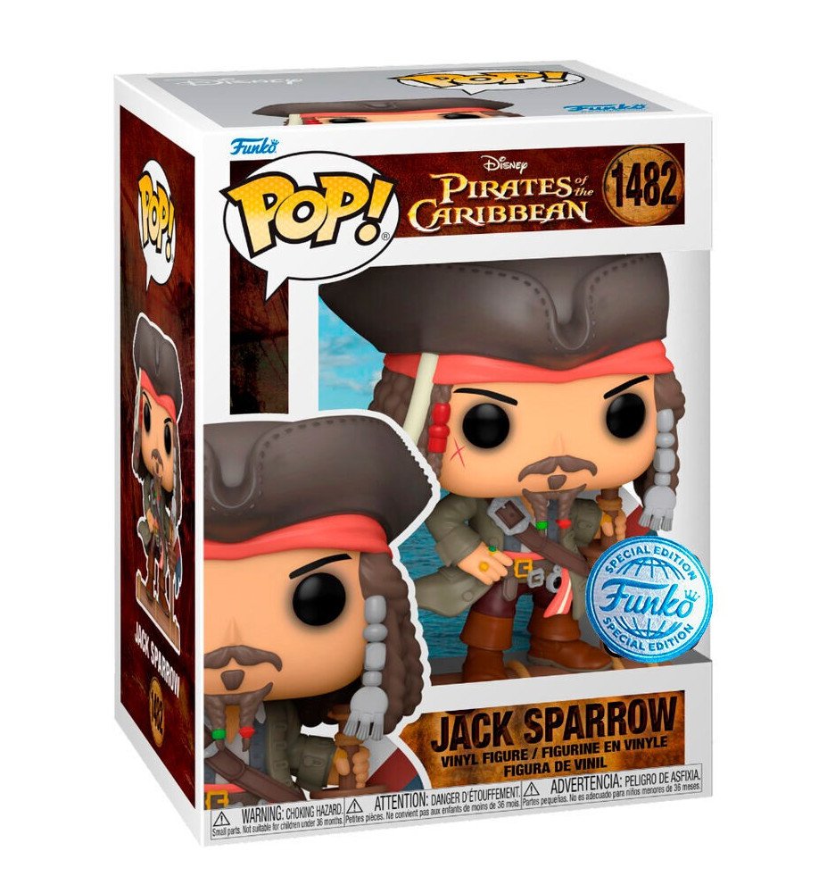 Pop 1482 Movies Jack Sparrow - Pirates des Caraïbes