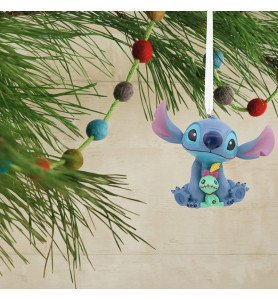 Ornement Stitch et Souillon - Disney Hallmark