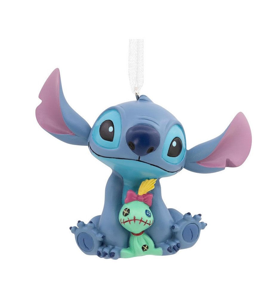 Ornement Stitch et Souillon - Disney Hallmark