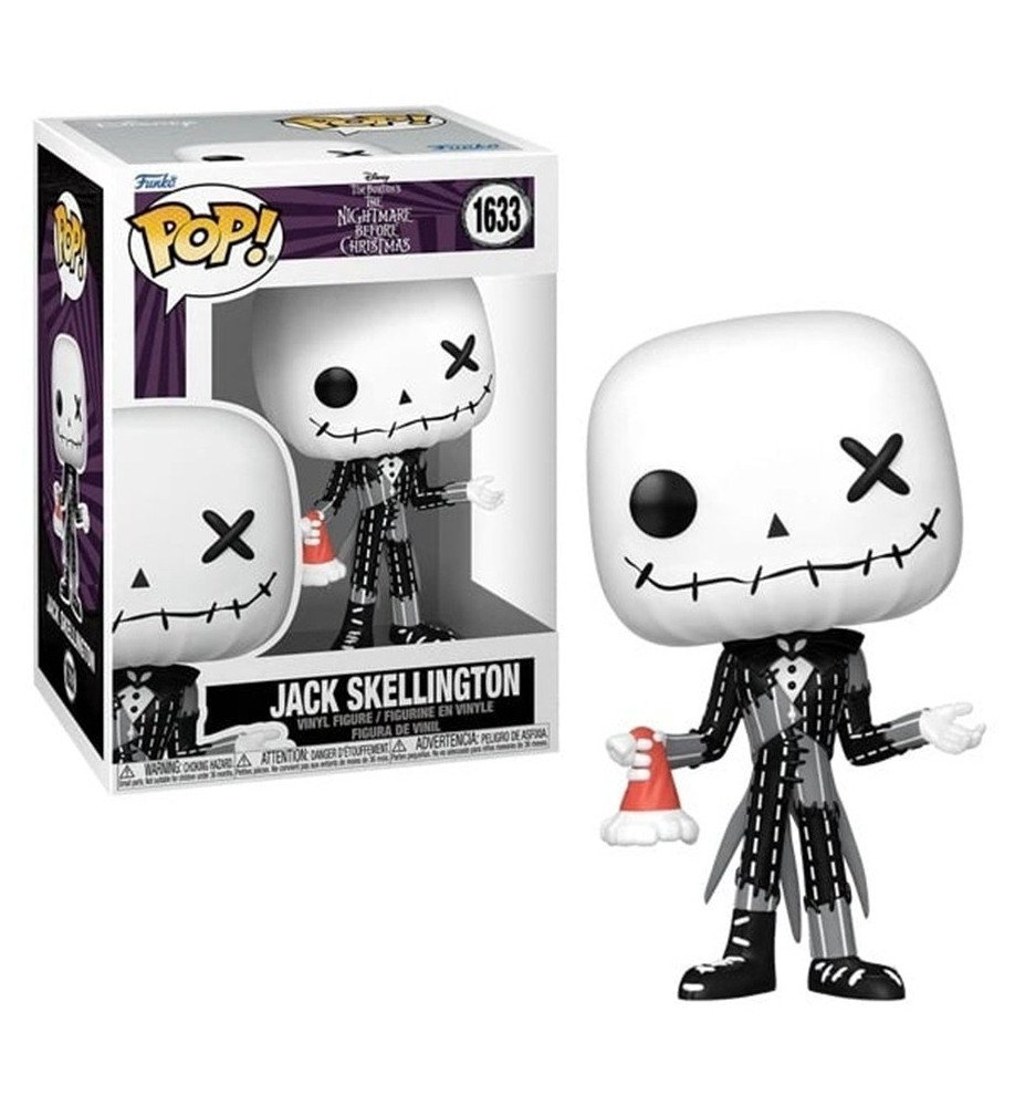 Pop 1633 Jack Skellington Patchwork - L'étrange noël de Mr Jack