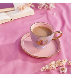 Tasse et sous tasse Raiponce - Disney pastel Princess