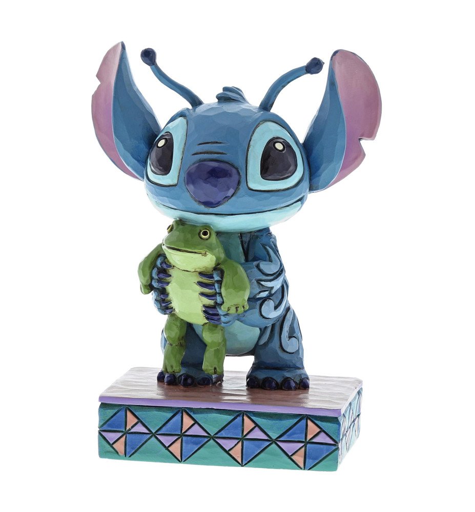 Figurine Stitch Grenouille - Disney Traditions