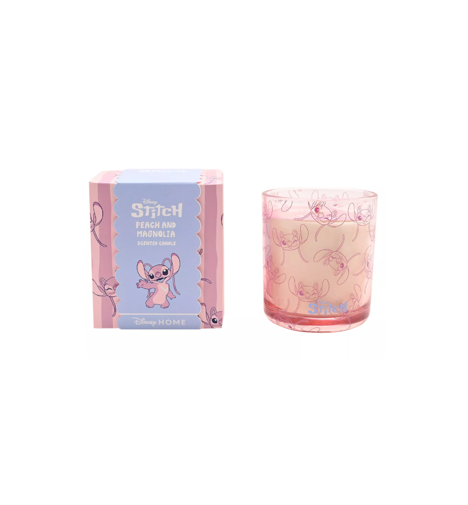 Bougie parfumée Angel Lilo et Stitch - Pêche et Magnolia